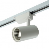 Трековый светодиодный светильник ONE AL141 10W 4000K 800Lm 35° белый на однофазный шинопровод