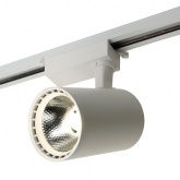Трековый светодиодный светильник ONE AL141 18W 4000K 1440Lm 35° белый на однофазный шинопровод