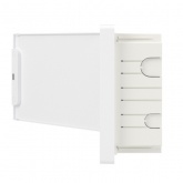 Щиток встраиваемый DKC FRAME 12 модулей с белой дверцей с шиной IP40 белый