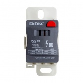 Блок распределительный DKC 1П 80А 3x16 мм2, 4х6 мм2  винтовой зажим