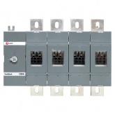 Рубильник EKF PROxima TwinBlock 1250A 4P без рукоятки управления (выключатель нагрузки)