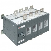 Рубильник EKF PROxima TwinBlock 800A 4P реверсивный без рукоятки управления (выключатель нагрузки)
