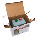 Пускатель в корпусе EKF КМЭ 9А 230В с РТЭ 1.6-2.5А и индикатором IP65