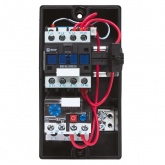 Пускатель в корпусе EKF КМЭ 9А 230В с РТЭ 2.5-4А и индикатором IP65