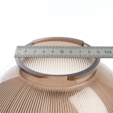 Светильник садово-парковый Feron НТУ 02-60-205 шар ПМАА E27 230V, призма дымчатый