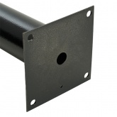 Опора металлическая для серии Оптима Feron h600мм d60мм, черный, ОМ 0.6