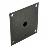 Опора металлическая для серии Оптима Feron h60мм d60мм, черный, ОМ 0,06