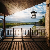 Светильник садово-парковый Feron PL525 серии Мадрид на цепочке 60W E27 230V, черный