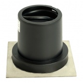 Светильник тротуарный/грунтовый Feron SP3733 IP65 квадрат, с LED лампой MR16 7W 4000K 230V GU5.3