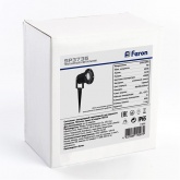 Светильник тротуарный/грунтовый Feron SP3735 MR16 230V GU10 на колышке, с лампой 7W 4000K в комплект