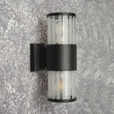 Светильник садово-парковый Feron DH0902 серии Торонто, E27 230V, на стену вверх/вниз, черный