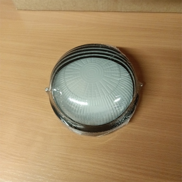 Термостойкий, влагозащищенный светильник для бани и сауны, под лампу с цоколем E27 максимальной мощностью 60 Ватт, НПБ1307 ТДМ, цвет корпуса черный