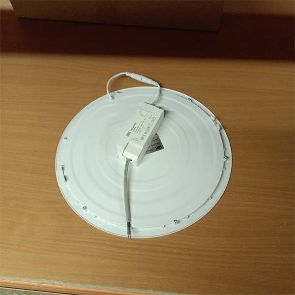 Светодиодный светильник даунлайт ДВО 1610, 24 Вт, холодный дневной свет, ИЭК