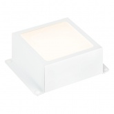 Светильник светодиодный ЭРА домино SPO-651-3-4K-W8 8W 4000K 84x84mm белый, грильято GL15 100х100mm