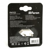 Светильник ночник Feron c 2мя USB выходами, FN1122 0,45W 230V, белый