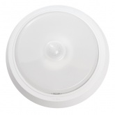 Светильник светодиодный с ИК-датчиком Feron AL3022 в пластиковом корпусе 10W 4000K IP20 круг белый