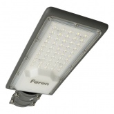 Консольный светодиодный светильник Feron SP3031 30W 6400K 230V серый IP65 d40-50mm
