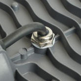 Консольный светодиодный светильник Feron SP3034 80W 6400K 230V серый IP65 d40-50mm