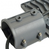 Консольный светодиодный светильник Feron SP3034 80W 6400K 230V серый IP65 d40-50mm