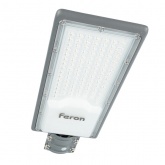 Консольный светодиодный светильник Feron SP3034 80W 6400K 230V серый IP65 d40-50mm