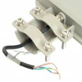 Консольный светодиодный светильник Feron SP3050 100LED 80W 5000K 230V серый IP65 d48-60mm