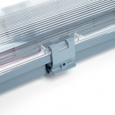 Светильник AL4065 для светодиодной лампы типа Т8 цоколь 2xG13 (2x36) IP65 1276x85x55mm