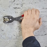 Набор клещей Knipex с фронтальным и боковым захватами TwinGrip Set в сумке-скрутке 15/200/250 мм