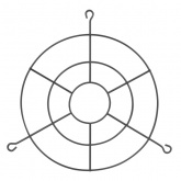 Защитная металлическая решетка ЭРА SPP-AC8-402-100 для светильников SPP-402 мощностью 100W