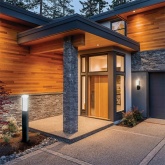 Светильник светодиодный уличный настенный Feron DH601 5W 4000K 230V 250Lm IP54 черный