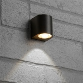 Светильник светодиодный уличный настенный Feron DH052 6W 3000K 230V 400Lm IP54 черный