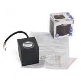 Светильник светодиодный уличный настенный Feron DH054 6W 4000K 230V 400Lm IP54 черный