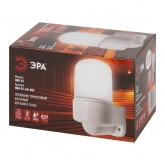 Светильник для бани ЭРА НББ 02-60-003 керамика/стекло угловой max 60W E27 IP54 белый 150x110x85mm