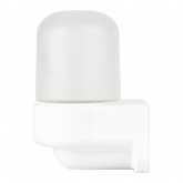 Светильник для бани ЭРА НББ 02-60-003 керамика/стекло угловой max 60W E27 IP54 белый 150x110x85mm