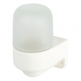 Светильник для бани и сауны ЭРА НББ 01-60-003 полиамид/стекло, под лампу 60W с цоколем Е27 белый