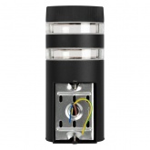 Настенный светильник ЭРА Адрия GBW-102-BL-0200 max 30W 230V 1xE27 IP54 200x150x90mm