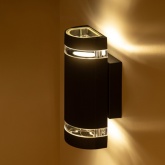 Настенный светильник ЭРА Адрия GBW-102-BL-0230 max 30W 230V 2xGU10 IP54 230x100x95mm