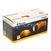 Фонарь Feron TH2294 (TH93B) ручной аккумуляторный 7LED DC желтый 153x78x80mm