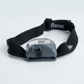 Фонарь налобный Feron TH2301 1COB USB IP44 пластик, с аккумулятором 3W