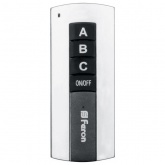 Выключатель Feron TM76 с пультом радиоуправления 3-х канальный 1000W 230V 30м черное серебро