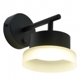 Светильник настенный Feron HL4600 12W 230V GX53 черный, алюминий, IP20 168x110x140mm