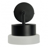 Светильник настенный Feron HL4600 12W 230V GX53 черный, алюминий, IP20 168x110x140mm