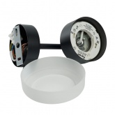 Светильник настенный Feron HL4600 12W 230V GX53 черный, алюминий, IP20 168x110x140mm