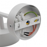 Светильник настенный Feron HL4600 12W 230V GX53 белый, алюминий, IP20 168x110x140mm