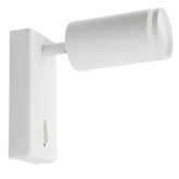 Светильник настенный Feron ML1620 35W 230V GU10 белый, алюминий, IP20 55x90x140mm