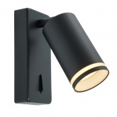 Светильник настенный Feron ML1620 35W 230V GU10 черный, алюминий, IP20 55x90x140mm