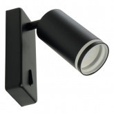 Светильник настенный Feron ML1620 35W 230V GU10 черный, алюминий, IP20 55x90x140mm