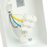 Светильник настенный Feron ML1880 35W 230V GU10 белый, алюминий, IP20 55x55x140mm