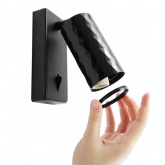 Светильник настенный Feron ML1880 35W 230V GU10 черный, алюминий, IP20 55x55x140mm