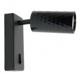 Светильник настенный Feron ML1880 35W 230V GU10 черный, алюминий, IP20 55x55x140mm