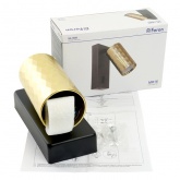 Светильник настенный Feron ML1880 35W 230V GU10 золото и черный, алюминий, IP20 55x55x140mm